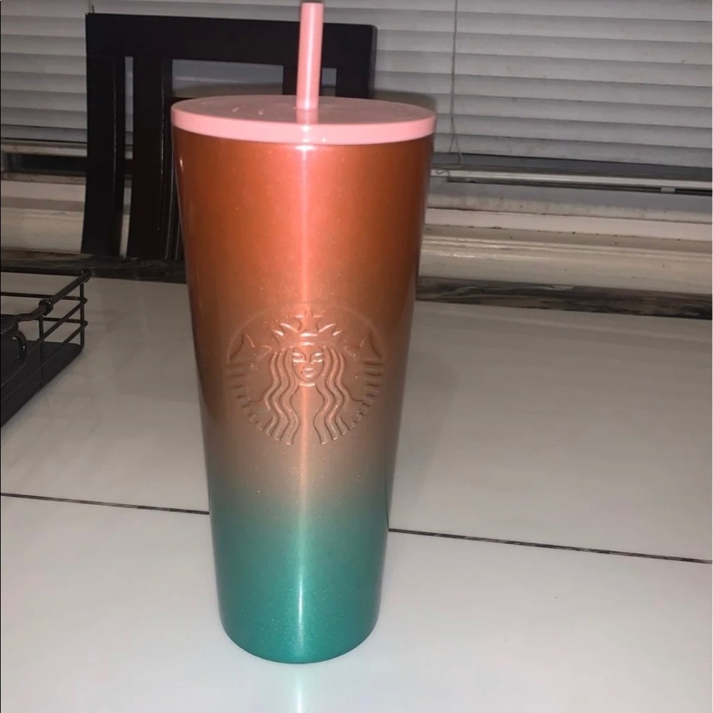 Starbucks pink ombré cup
